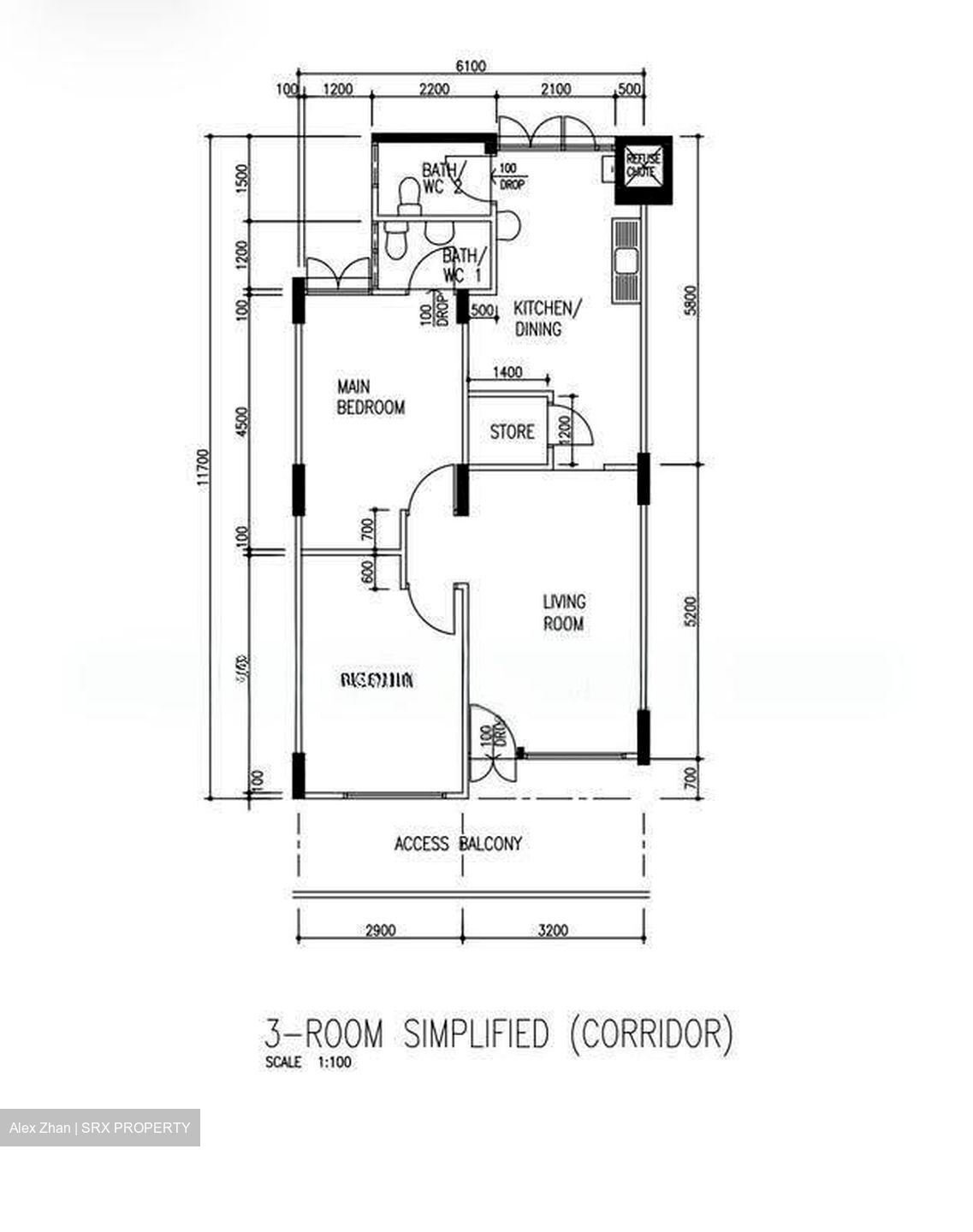Blk 807 Khatib Gardens (Yishun), HDB 3 Rooms #610425831